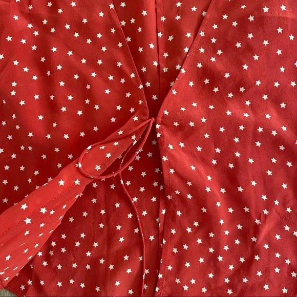 Realisation Par Bianca Star Tie Silk Top - Picture 16 of 16